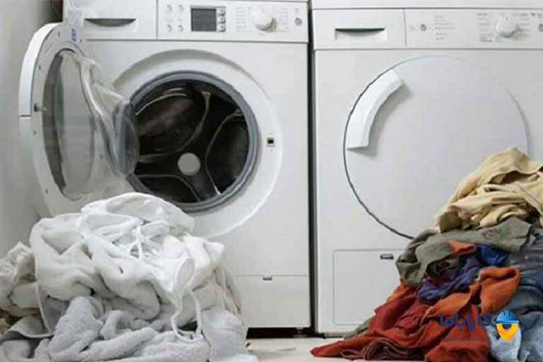 7 علت صدای زیاد لباسشویی در حرحله خشک کن 