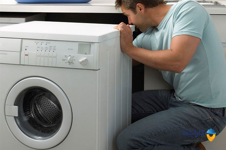 ماشین لباسشویی ایندزیت آبگیری نمی‌کند