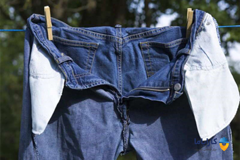 بهترین روش خشک کردن لباس جین