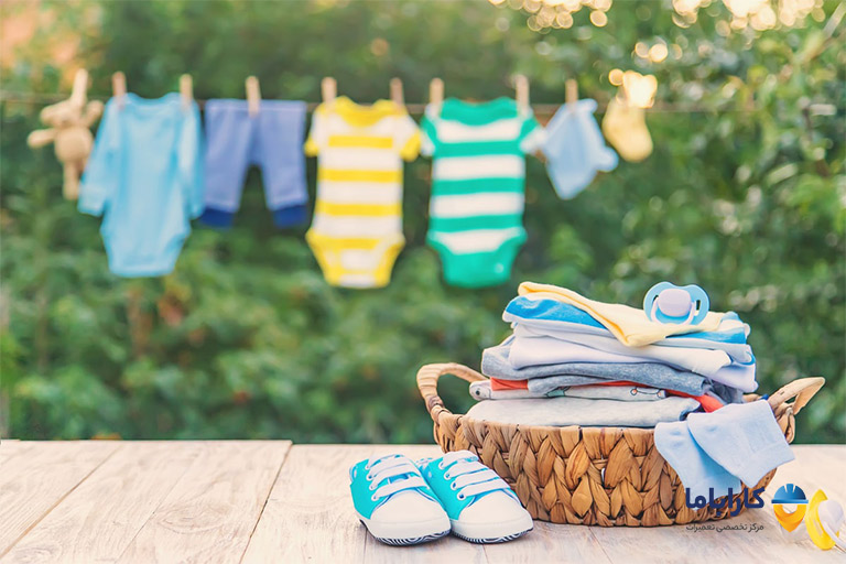 9 نکته برای شستن لباس نوزاد و کودک با لباسشویی