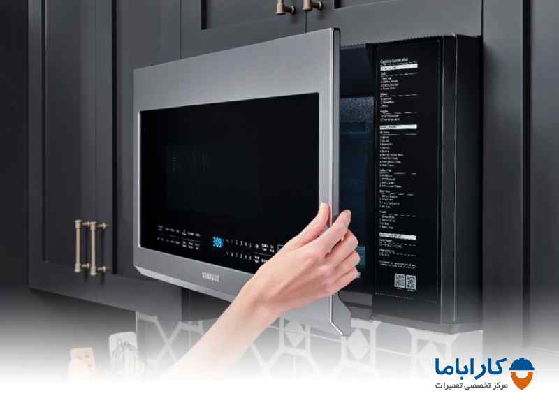 نحوه تنظیم ساعت مایکروفر