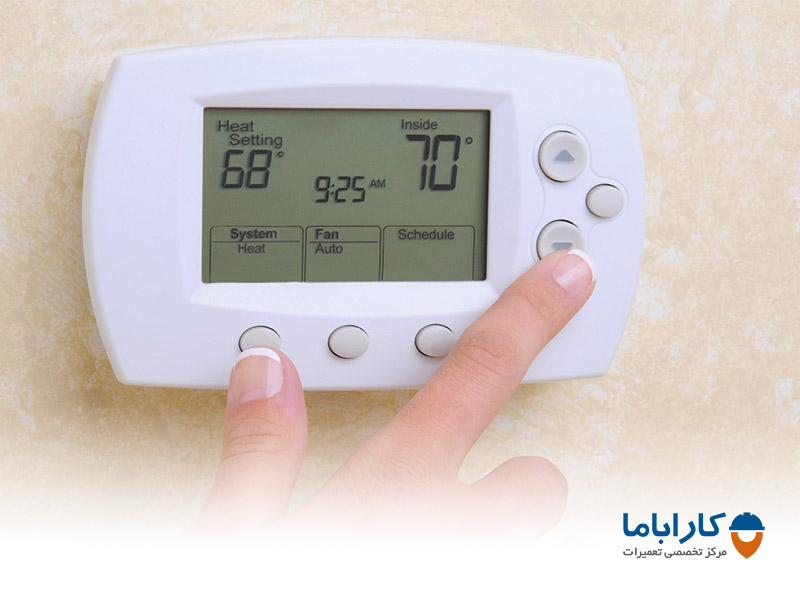 عیب یابی ترموستات کولر گازی