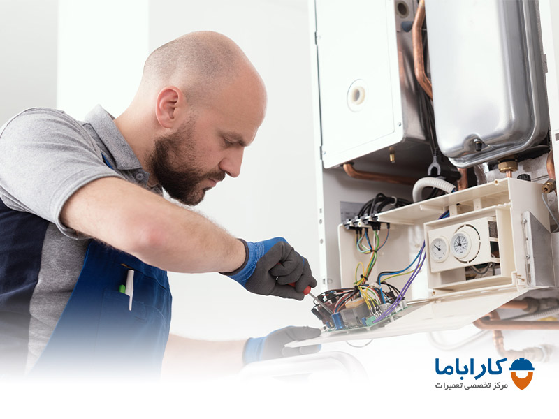 خرابی یا انسداد در شیرها و اتصالات