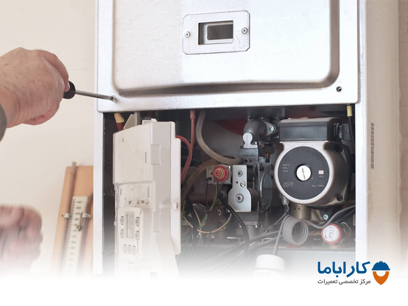 عدم تنظیم درست فشار آب و دما