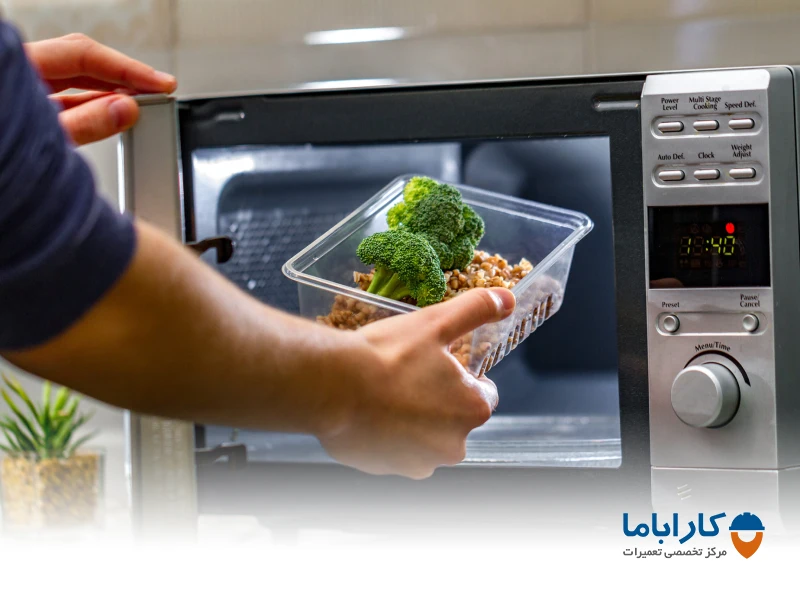خراب شدن ترموستات و گرم نشدن غذا در مایکروویو